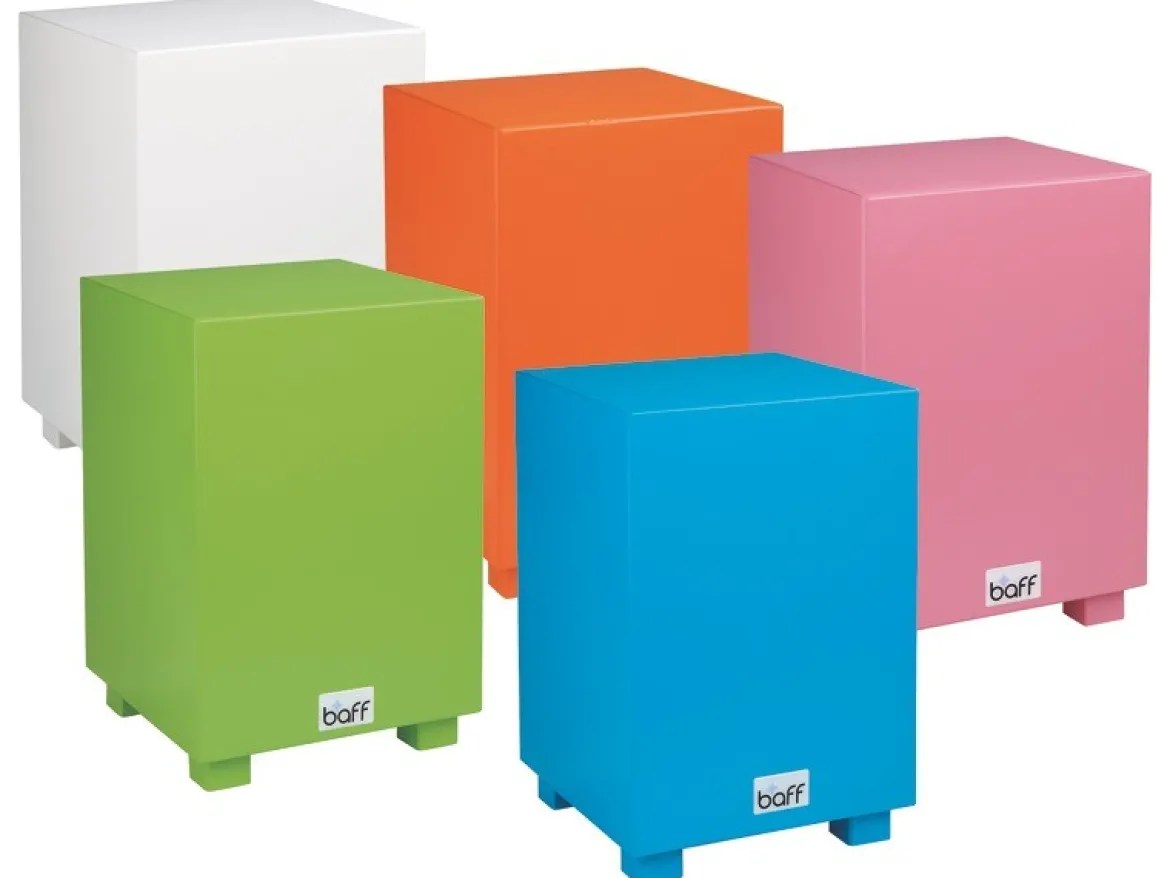 Kinderhocker mit Trommelfunktion, weiß, Sitzhöhe 38cm, 5-9 Jahre