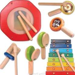 Kinder-Musikcenter, Spielstation aus Holz, ab 3 Jahre