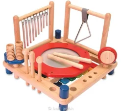 Kinder-Musikcenter, Spielstation aus Holz, ab 3 Jahre
