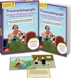 Kinderschutz: Trauerpädagogik, Paket mit Buch und Bildkarten