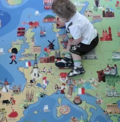 Kinderteppich Europa