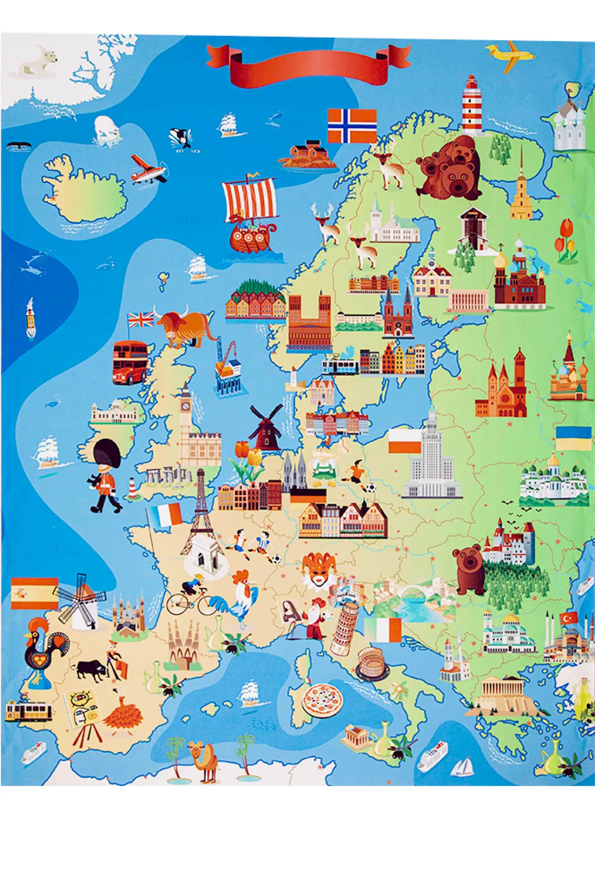 Kinderteppich Europa