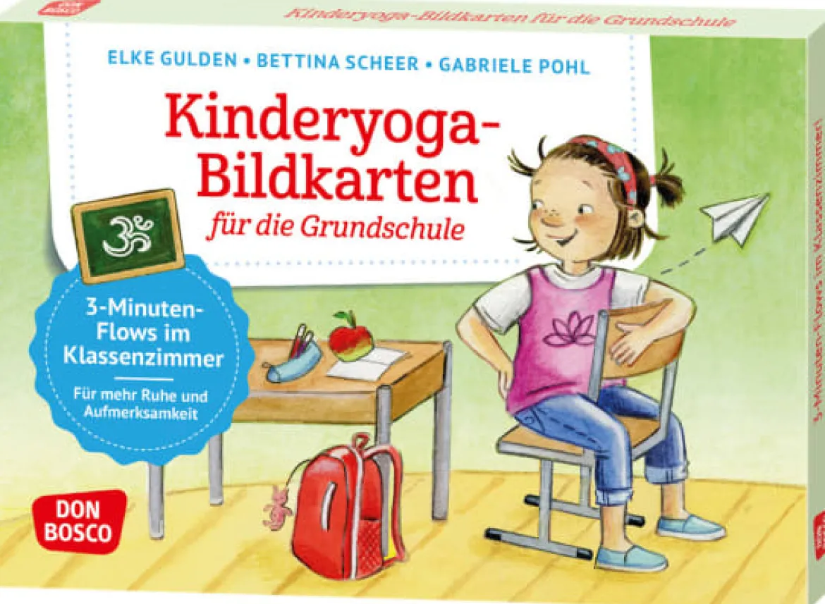 Kinderyoga-Bildkarten für die Grundschule, 6-10 Jahre