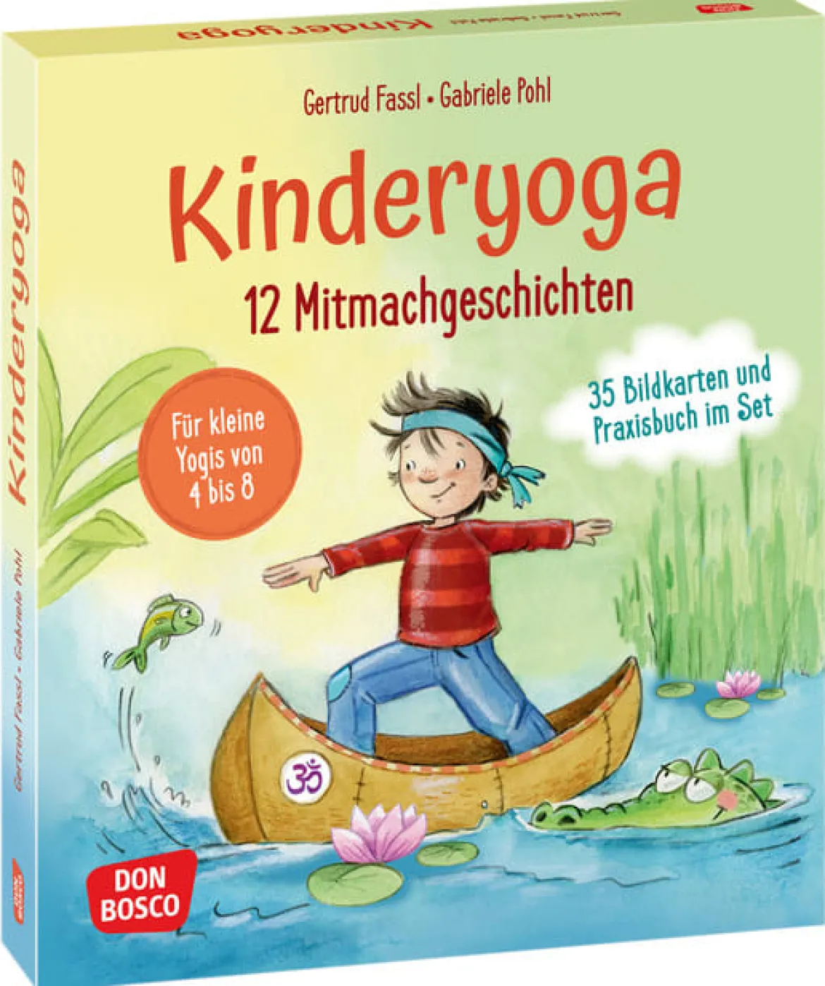 12 Kinderyoga-Mitmachgeschichten, Buch, 4-8 Jahre