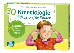 30 Kinesiologie-Bildkarten für Kinder, 1-8 Jahre