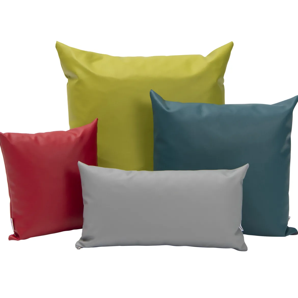 Kissen, 25 x 60 x 15 cm, Stoff, Newlife Eco: Rot