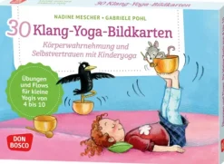 30 Klang-Yoga-Bildkarten, 4-10 Jahre