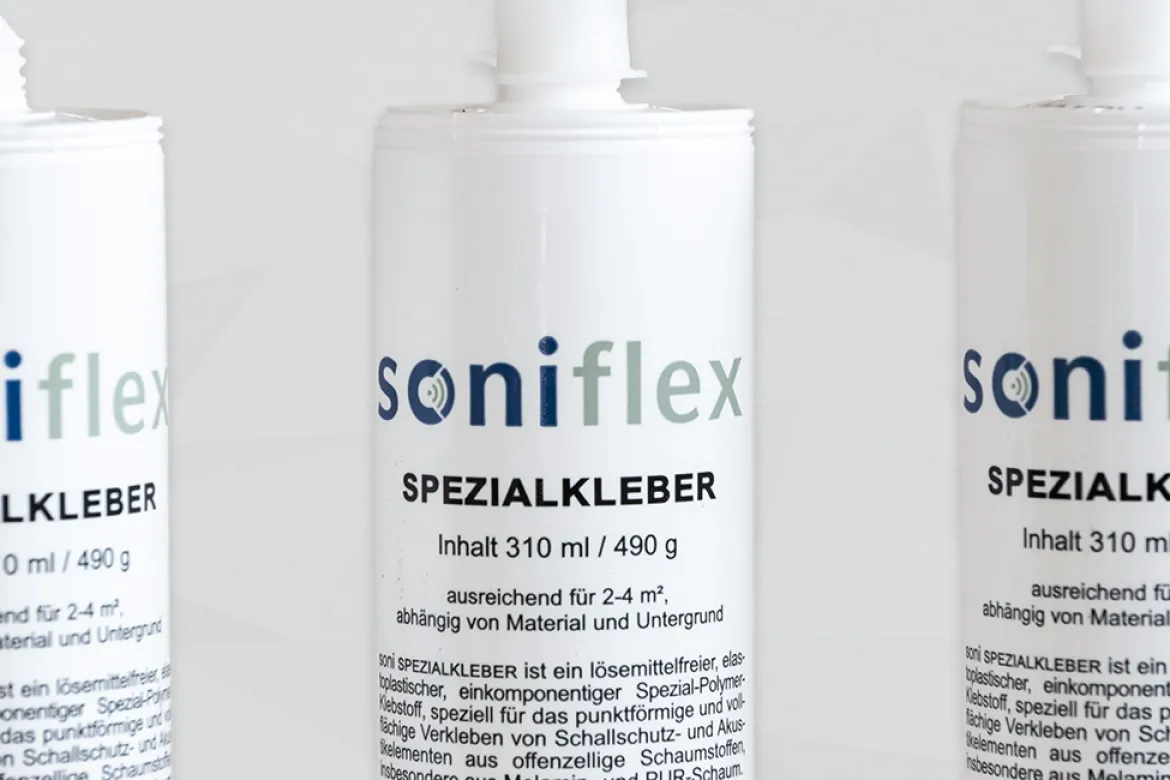 Klebstoff für Akustikelemente, soni SPEZIALKLEBER