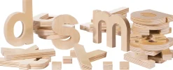 Kleinbuchstaben Set aus Holz, ab 4 Jahre
