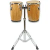 Kleine Holz-Congas Set auf Doppelständer, ab 5 Jahre