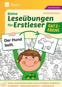 Kleine Leseübungen für Erstleser - Satzebene