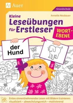 Kleine Leseübungen für Erstleser - Wortebene