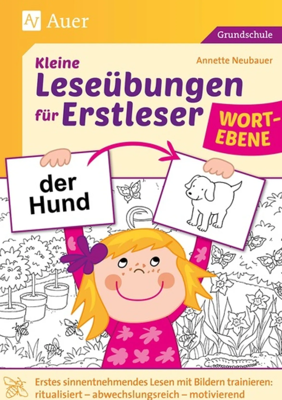 Kleine Leseübungen für Erstleser - Wortebene