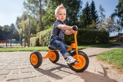 Kleines Dreirad für die Krippe, orange, TopTrike Kinderfahrzeug