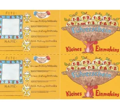 Kleines Einmaleins - Klassensatz Führerscheine, 2. und 3. Klasse