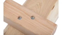 Kleine Sitzbank für Kinder "Stammplätzchen Horsti", aus Holz, 17,5 x 55 x 20 cm