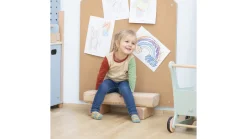 Kleine Sitzbank für Kinder 
