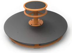 Kleines Kinder-Karussell, ohne Sitze, orange, TopTrike