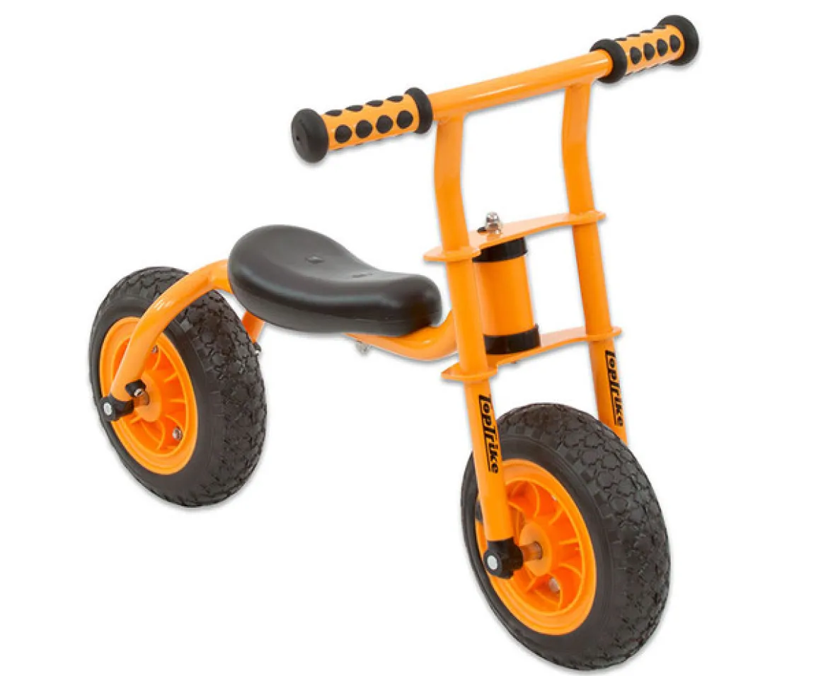 Kleines Laufrad mit zwei Rädern, Little Walker, orange, TopTrike Kinderfahrzeug