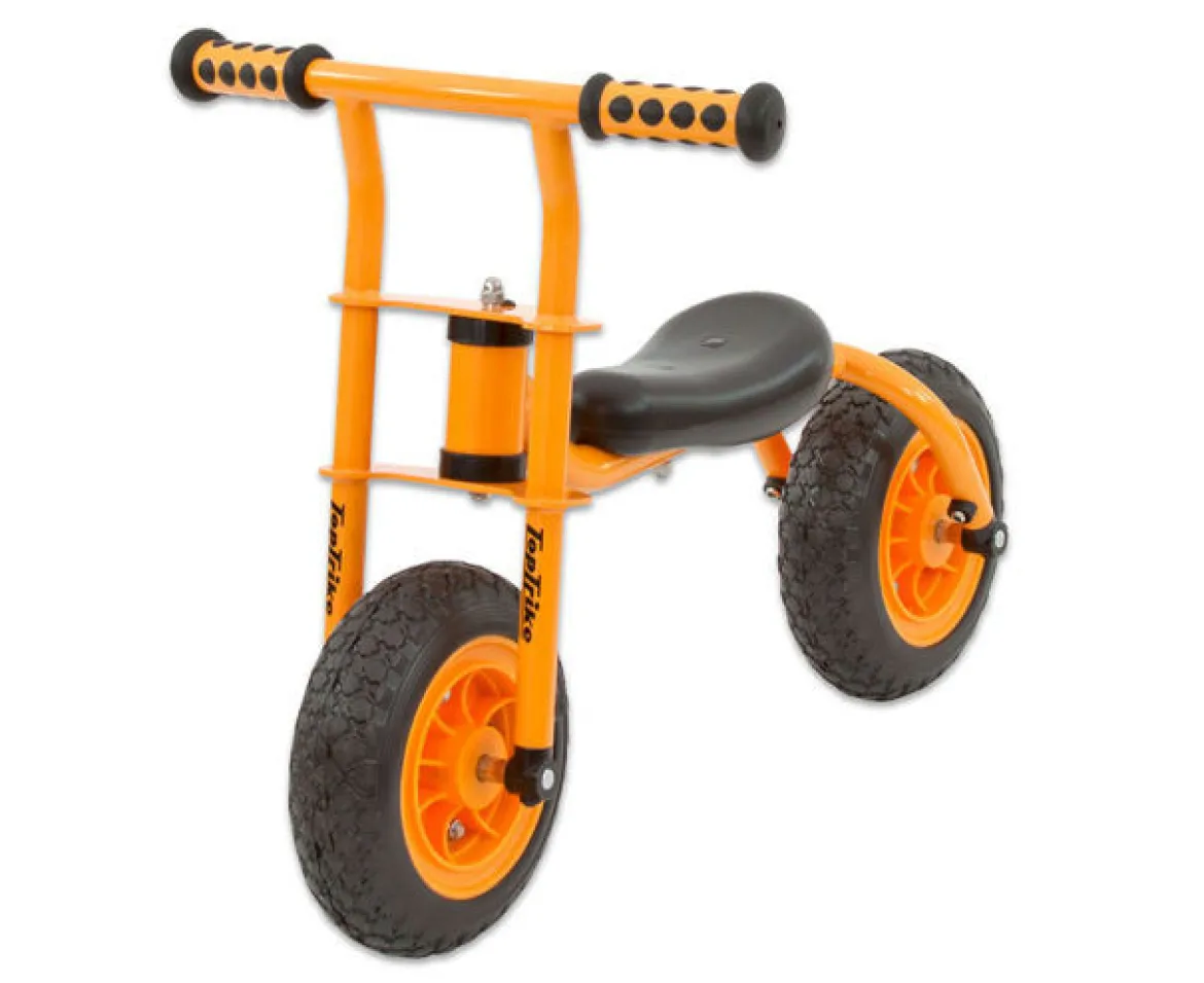 Kleines Laufrad mit zwei Rädern, Little Walker, orange, TopTrike Kinderfahrzeug