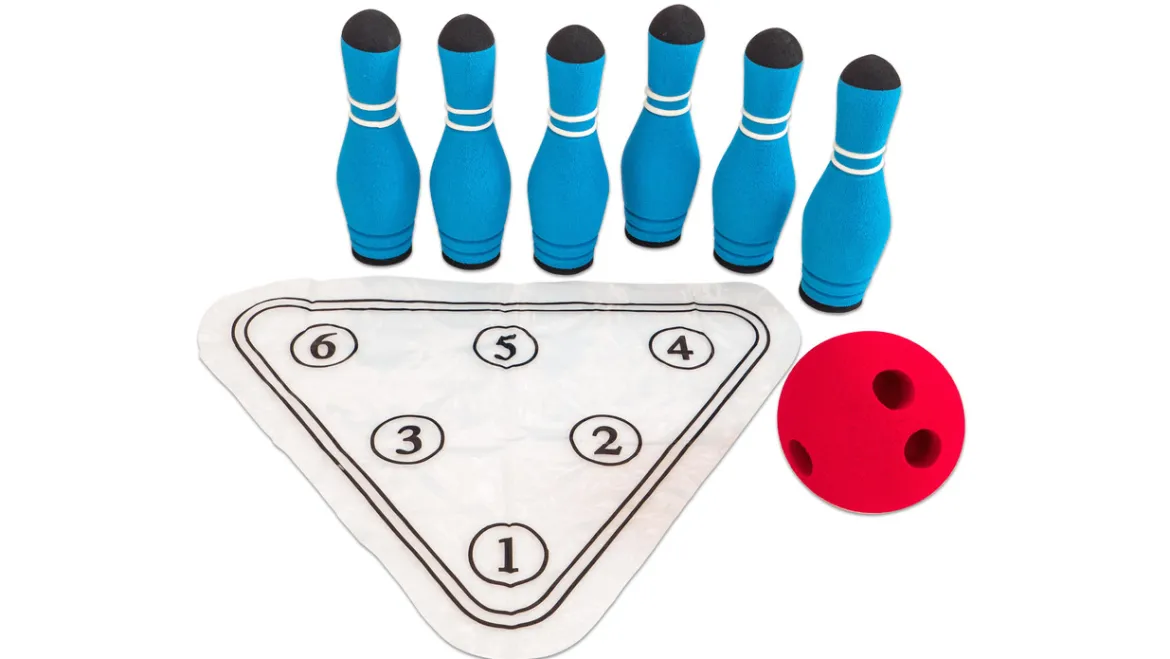 Kleines Soft-Bowling-Set, ab 3 Jahre