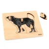 Kleinkind Puzzle - Hund, ab 2 Jahren