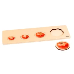Kleinkind Puzzle - 4 Tomaten, ab 1 Jahr