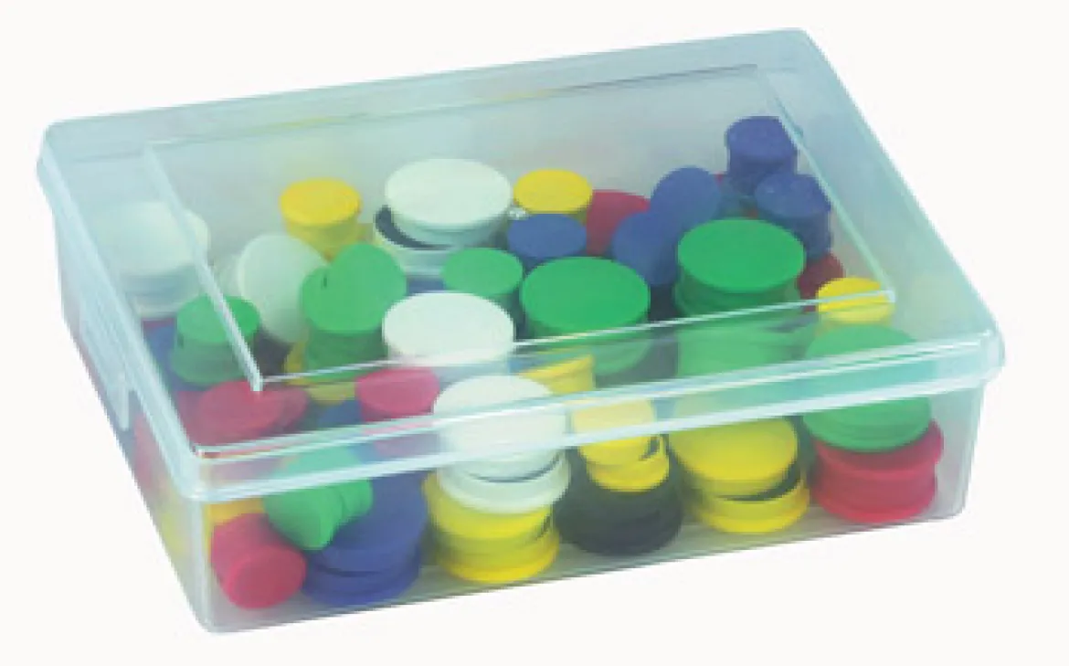 Kleinteilebox mit Deckel (4 Stück)