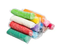 Knetmasse im Eimer mit 13 Farben je 110 g