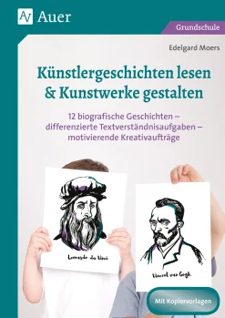 Künstlergeschichten lesen & Kunstwerke gestalten