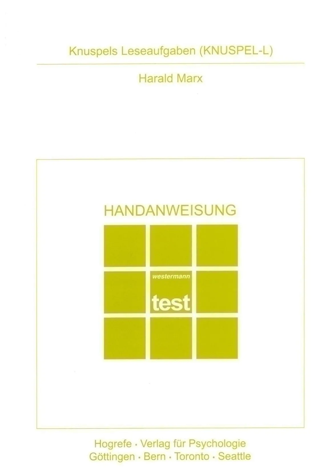 KNUSPEL-L Manual