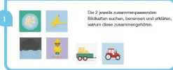 Kombiniere die zwei Bilder