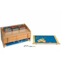 Kommode Erdteile