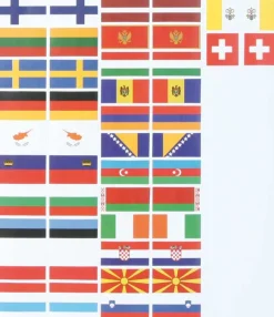Kommode Europa mit 4 Karten