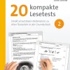 20 kompakte Lesetests für Klasse 2, Buch