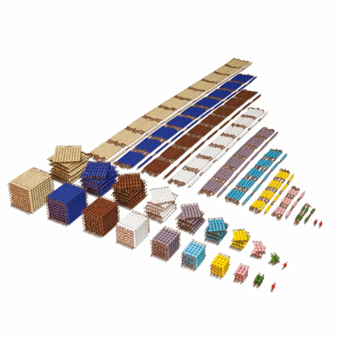 Kompletter Satz Perlenmaterial, Lose Perlen, Glas