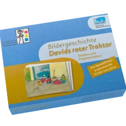 Kon-Lab Bildergeschichte Davids roter Traktor, 0-10 Jahre