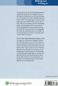 Kon-Lab Buch Sehr frühe Förderung als Chance, 0-10 Jahre