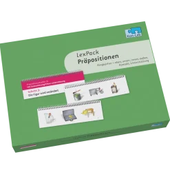 Kon-Lab LexPack Präpositionen, 16 Ringbücher + 2 Hefte, 0-10 Jahre