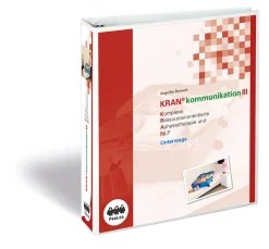 KRAN®kommunikation III Unterwegs, Ordner mit Aphasie-Übungsmaterial