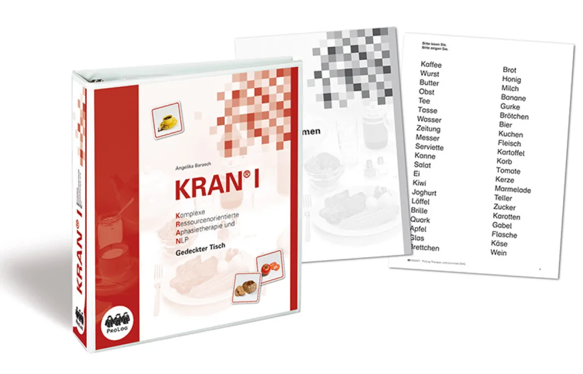 KRAN®Ordner I Gedeckter Tisch, Manual und Arbeitsblätter
