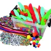 Kreativ-Set-Box, Bastelmaterial-Sammlung, ab 3 Jahre