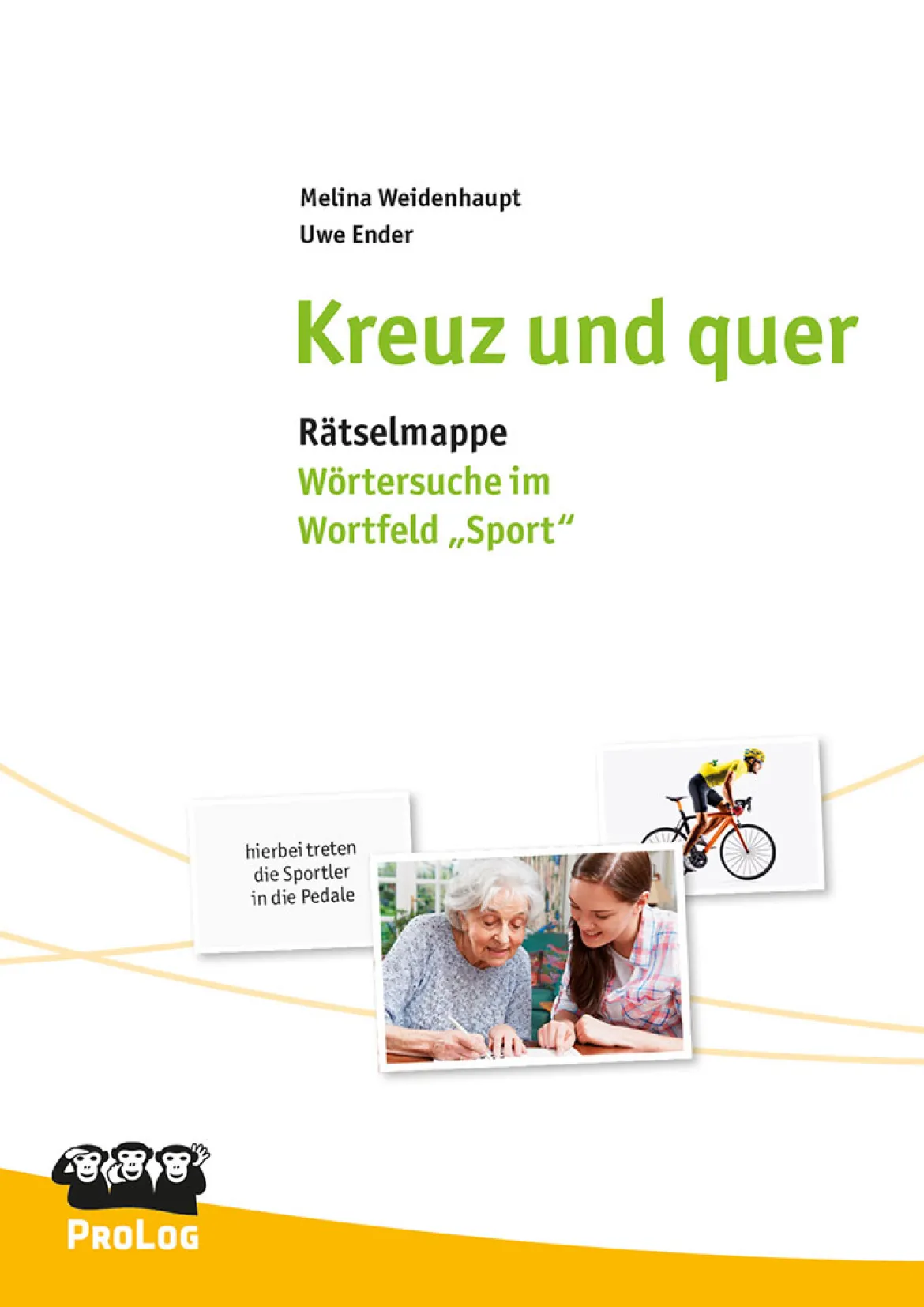 Kreuz und quer - Wörtersuche im Wortfeld "Sport", Rätselmappe