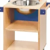 Krippenspielmöbel Spültisch blau