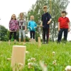 KUBB Wikingerspiel, Outdoor-Wurfspiel, 21-teilig, für Groß und Klein