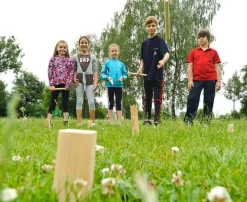KUBB Wikingerspiel, Outdoor-Wurfspiel, 21-teilig, für Groß und Klein
