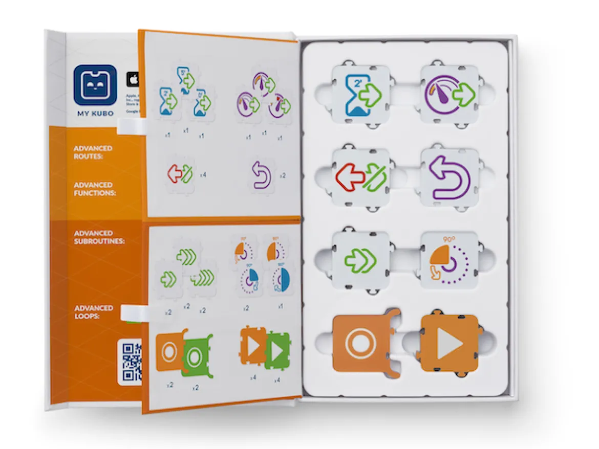 KUBO Coding+ Set, Erweiterungsset, 36 TagTiles