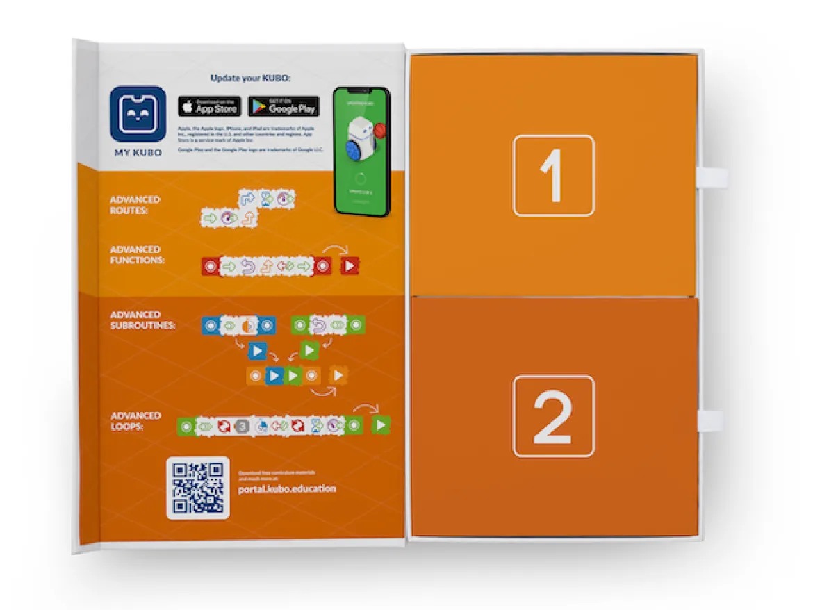 KUBO Coding+ Set, Erweiterungsset, 36 TagTiles
