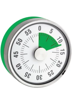 Kurzzeitmesser, ca. 8 cm, magnetisch, grün
