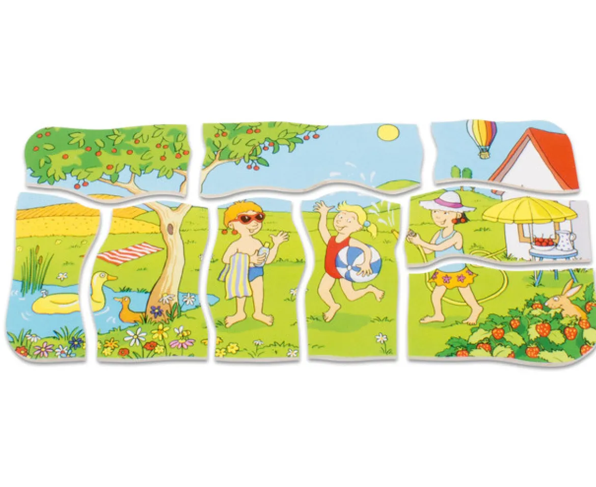 Lagen-Puzzle 4 Jahreszeiten, 4-7 Jahre
